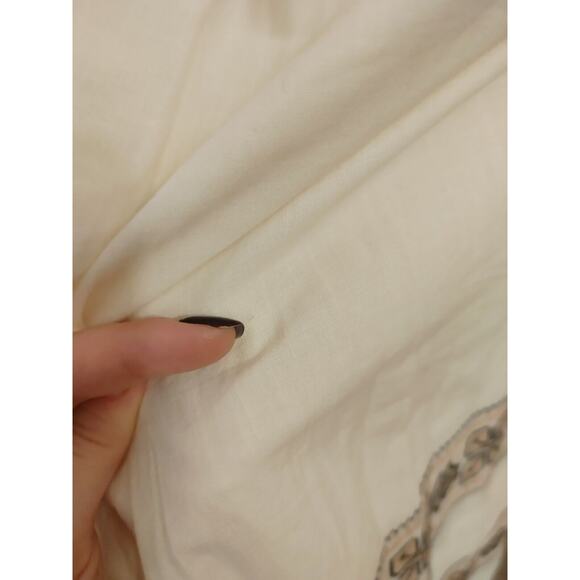 Loveshackfancy Isla Embroidered Boho Pop Pom Midi Dress $395 Size XS - Picture 11 of 12